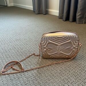 Ted Baker Quilted Crossbody Bag - Taupe